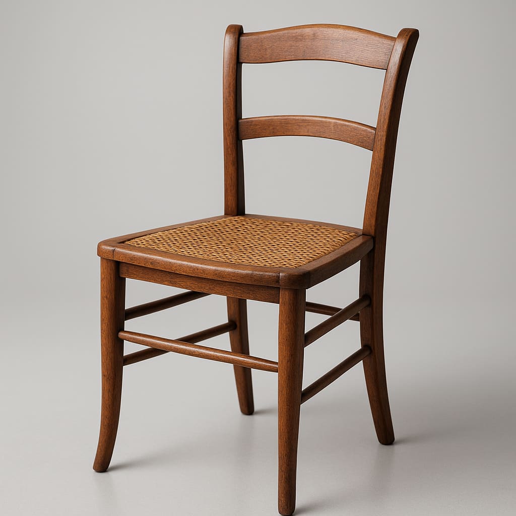 Restaurierter Vintage-Stuhl